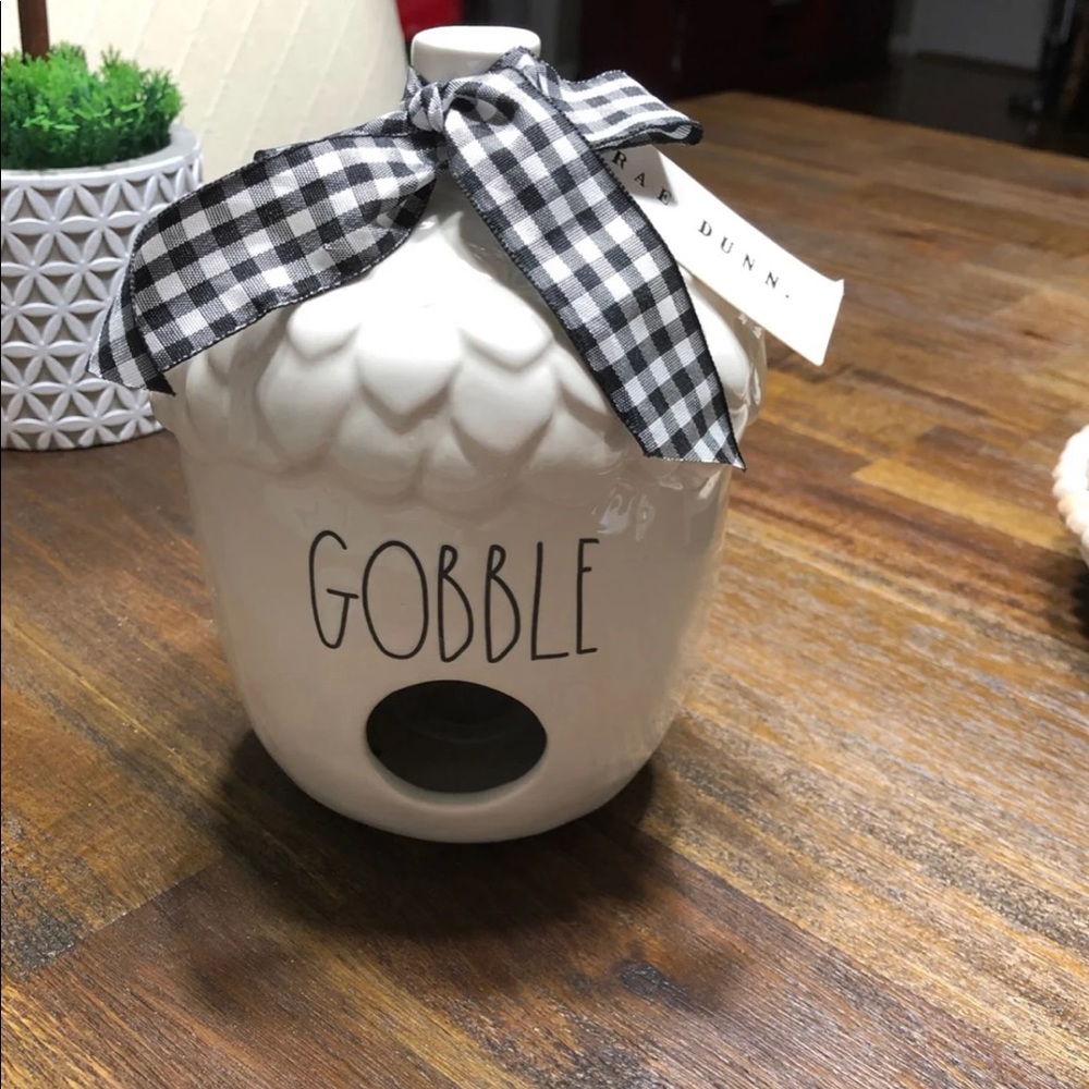 Rae Dunn birdhouse